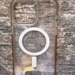 Apple Clear MagSafe-Compatible Phone Case